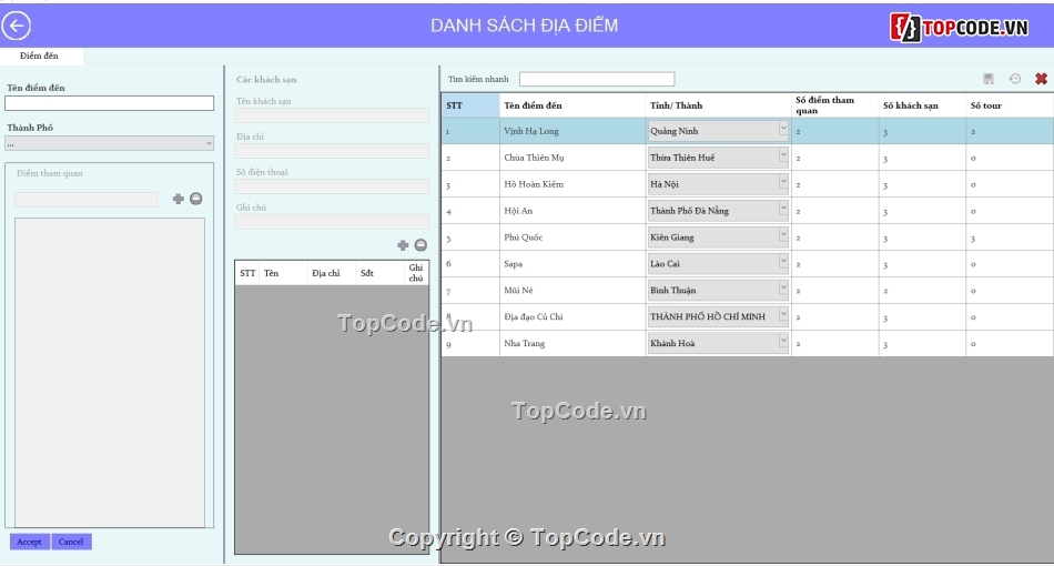 Quản Lý Tour Du Lịch,C#,Quản Lí C#